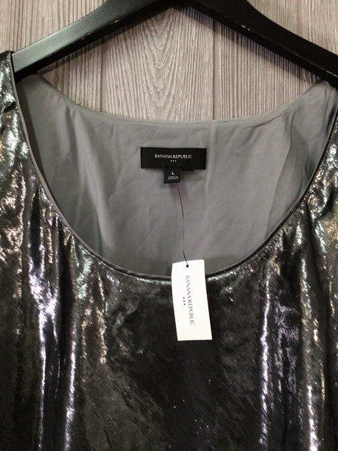 Banana Republic Metallic Tank Top Size Large New Pre-owned