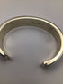 Artisan Turquoise Inlay Sterling Cuff Bracelet