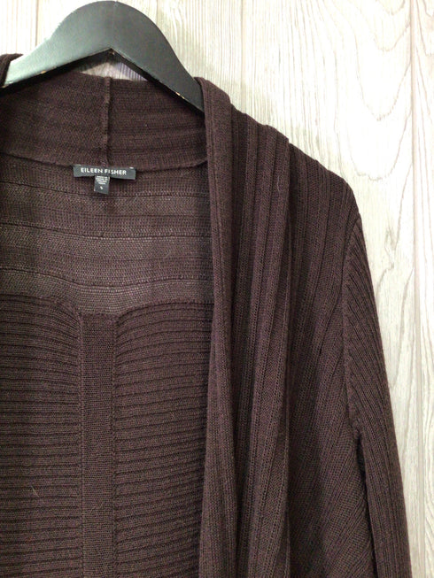 Eileen Fisher Wool Knit Cardigan Size Small