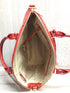Brahmin Red Satchel Leather New Purse
