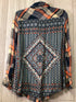 Tolani Collection Flannel Shirt Size Medium
