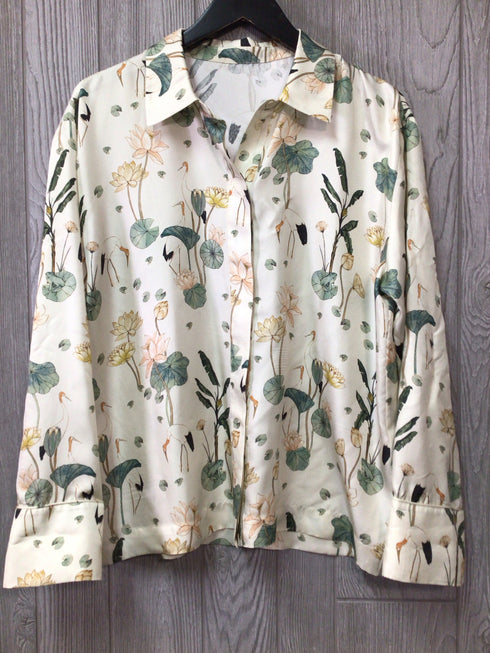 Munthe Silk Blouse Size Medium