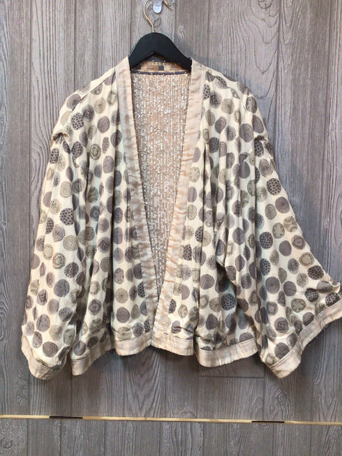 Johnny Was Sequined Reversible Kimono Size X-Large