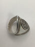 Silver Long Oval Ring