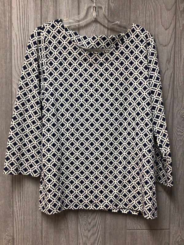 Talbots  stretch Top Size Large New