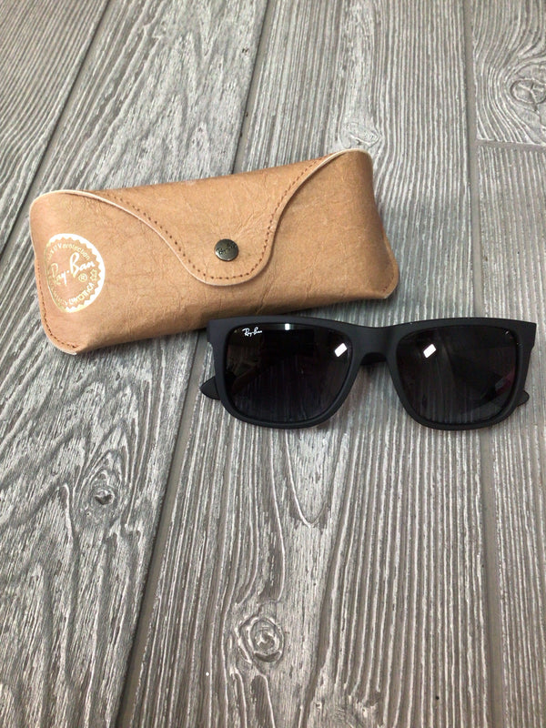 Ray-Ban Justin Matte Black Sunglasses RB 4165 Justin 601/8G
