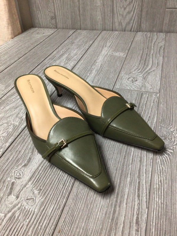 Reformation Mules Size 8.5