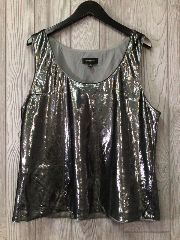 Banana Republic Metallic Tank Top Size X-Large New Pre-owned