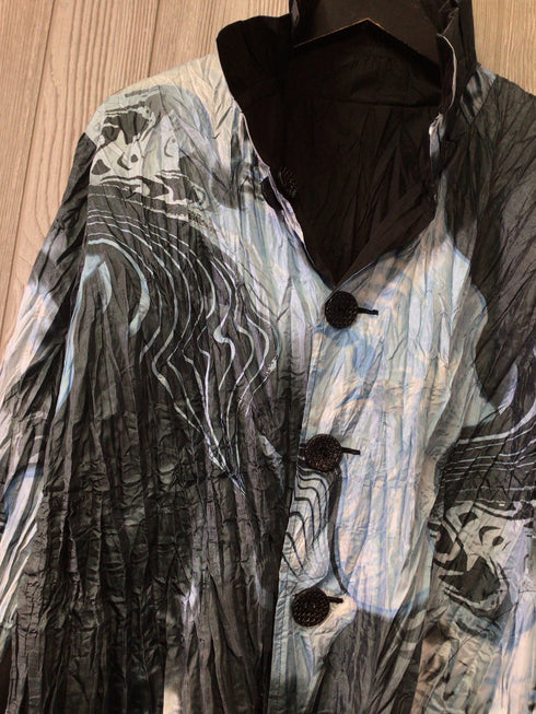 Reversible Crinkle Blazer Size Large