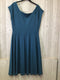 Fair Indigo Pima Cotton Jersey Dress Size Large