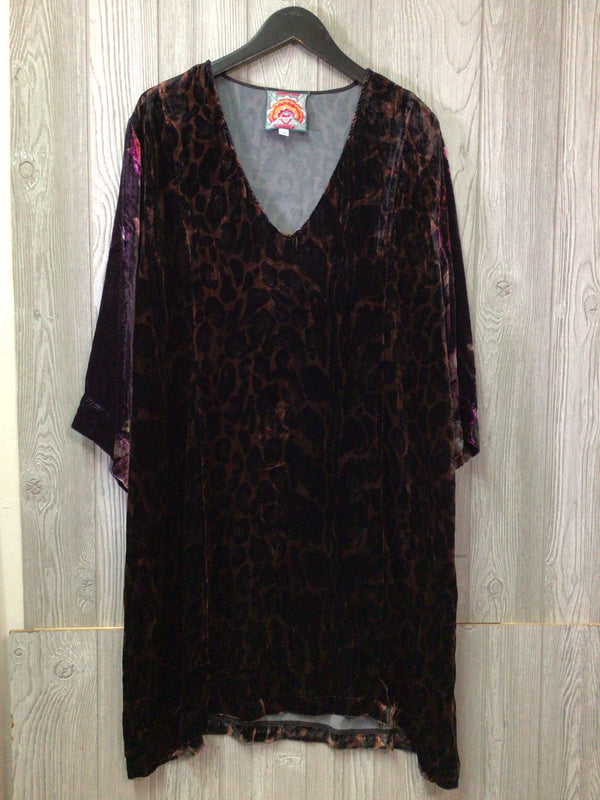Johnny Was Dress Velvet Size Large