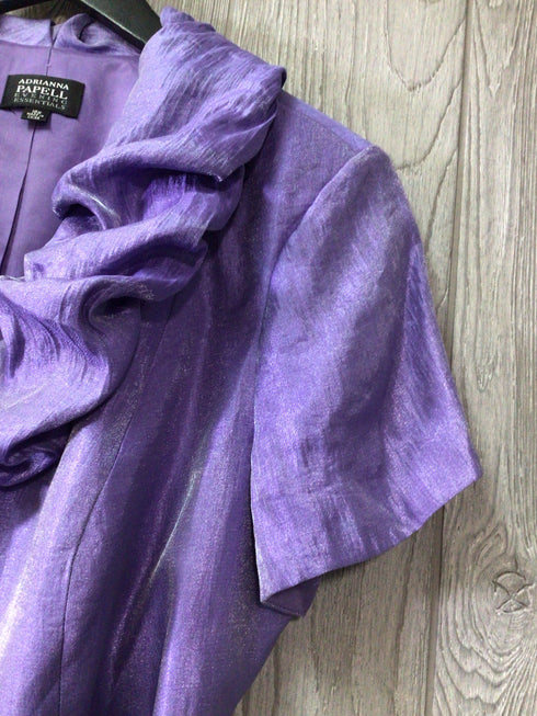Adrianna Papell Event Top with Belt Size 16W