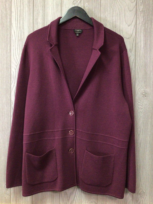 Talbots Blazer Merino Size 2X ponte