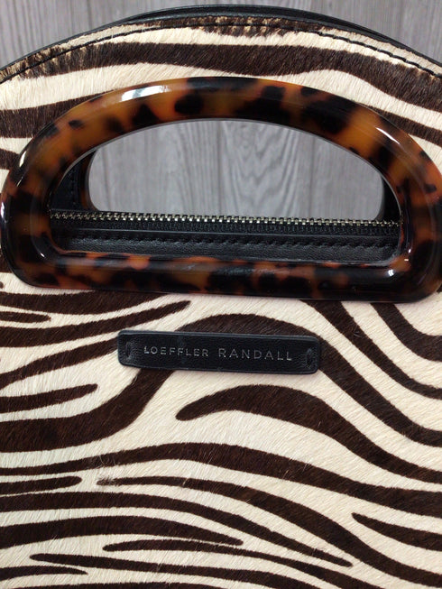 Loeffler Randall Indy Round Calf-hair Purse