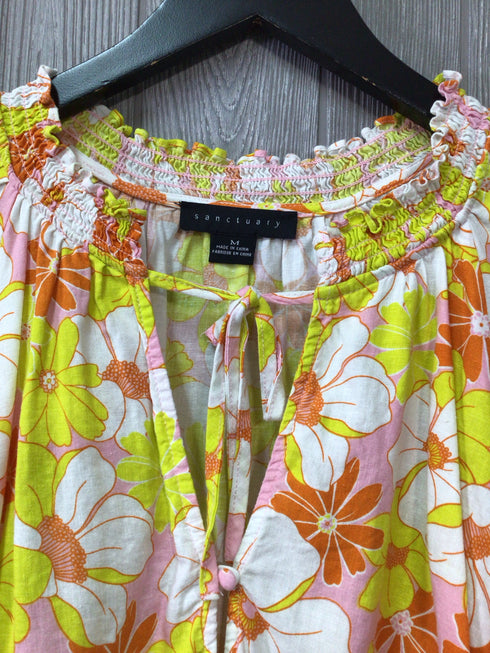 Sanctuary Linen BL Top Size Medium
