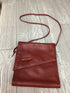 Handmade Leather Red Crossbody