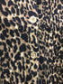 FRAME Leopard Cashmere Cardigan Size Medium New