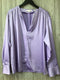 Vince Satin Blouse Size X-Large