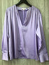 Vince Satin Blouse Size X-Large
