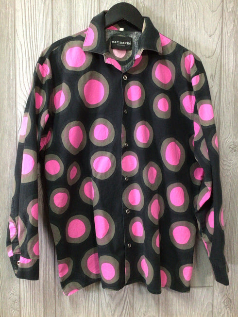 Marimekko Vintage Cotton Dot Button-up Shirt Size X-Small