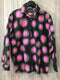 Marimekko Vintage Cotton Dot Button-up Shirt Size X-Small
