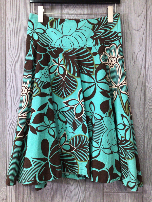 H&M Linen BL Skirt Size 4