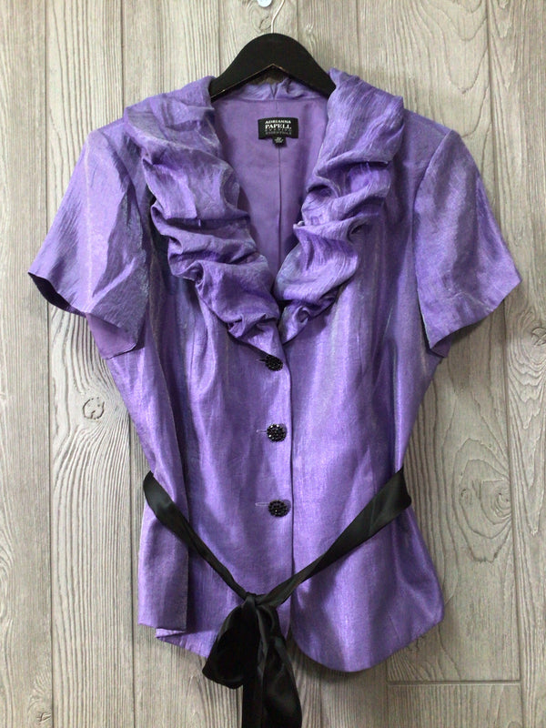 Adrianna Papell Event Top with Belt Size 16W