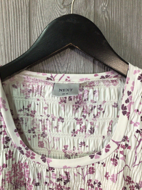Next Smocked Top Size US 8-UK 12