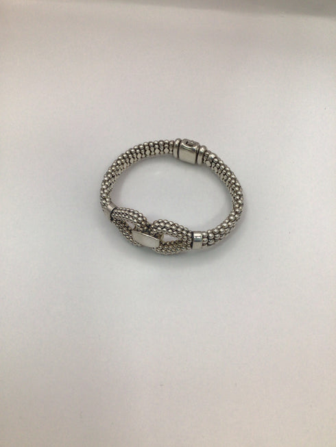 Lagos Derby Caviar Buckle 9mm Sterling Bracelet