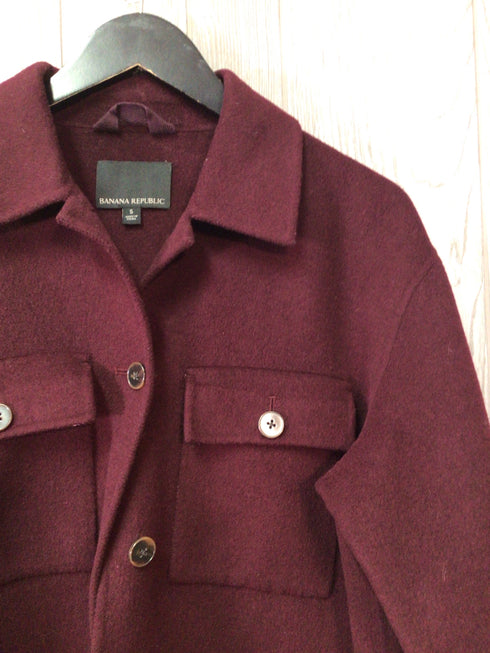 Banana Republic Wool Felt Jacket Size Small