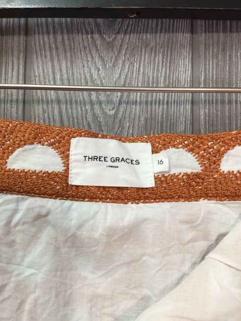 Three Graces Maxi Skirt Size 16