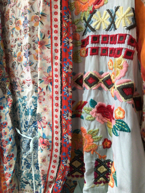 Johnny Was Silk Kimono Size 1X