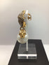 Versace Medusa Faux Pearl Earrings pre-owned