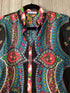 Johnny Was Silk Blouse Size X-Small