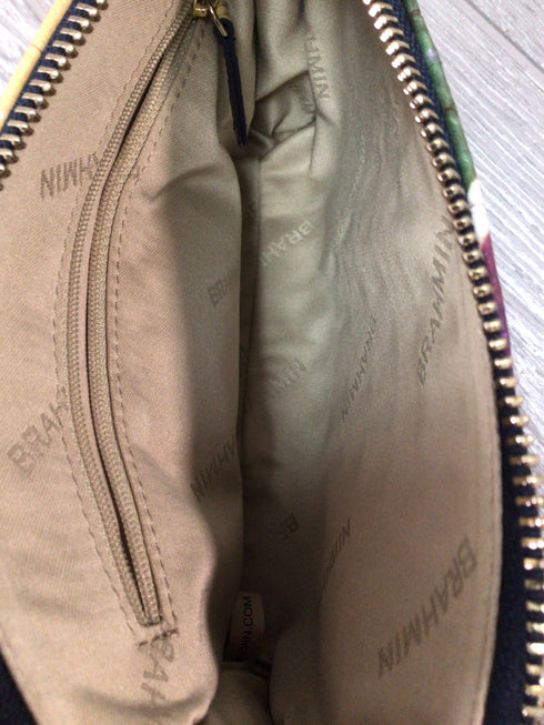 Brahmin Wildflower Melbourne Leather Daisy Wristlet