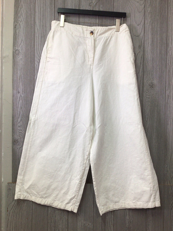 H+ Hannoh Wessel Pants linen-cotton Crop Size 10-42