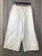 H+ Hannoh Wessel Pants linen-cotton Crop Size 10-42