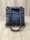 Andre Assous Blue Shoulder Cotton Purse