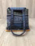 Andre Assous Blue Shoulder Cotton Purse