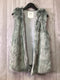 dylan faux-fur Vest Size Small