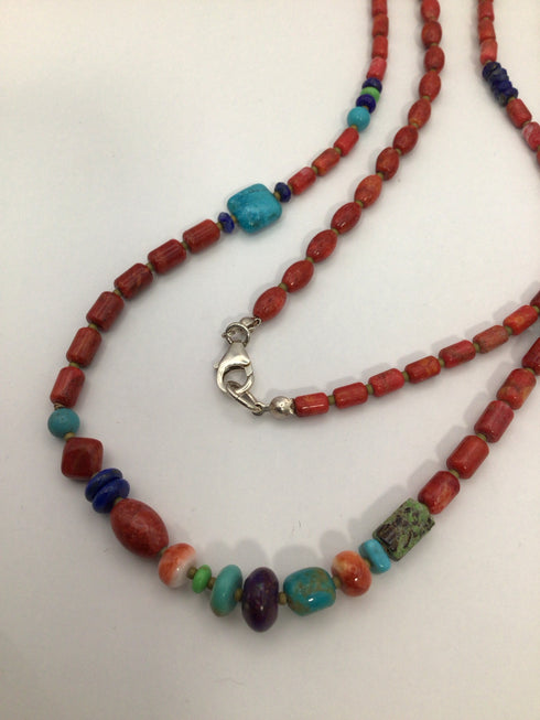 Artisans Multi-Stone Necklace