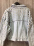 Asos Luxe Jacket Denim Pearl Size 14