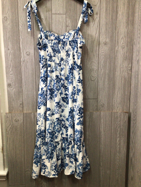 Aqua Midi Dress Size Medium New