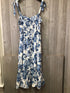 Aqua Midi Dress Size Medium New