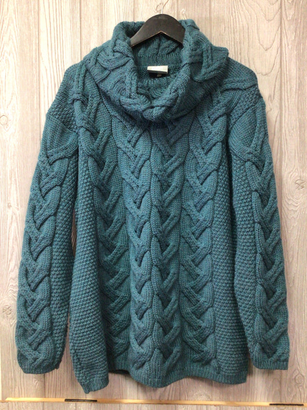 Aran Crafts Wool Cable Knit Sweater Size X-Large