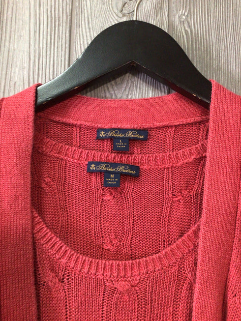 Brooks Brothers Linen Knit Set Cardigan Size L/M
