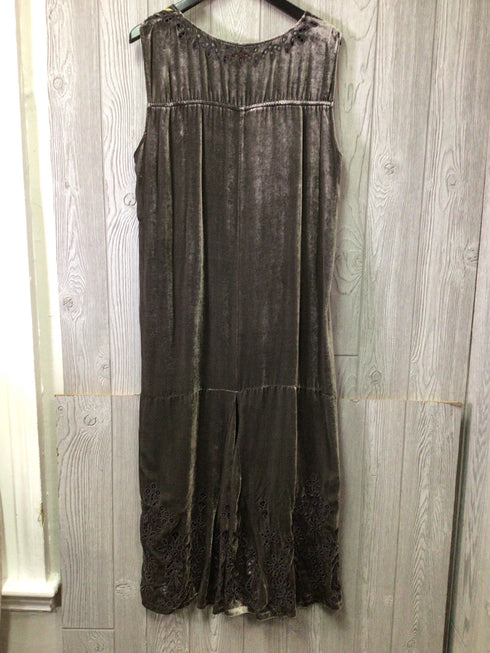 Johnny Was Velvet Dress Set Size Large