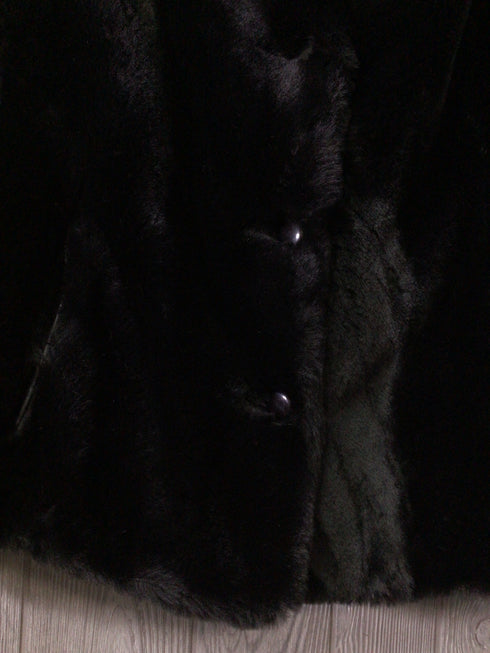 Marvin Richards Faux-fur Jacket Vintage Size X-Small