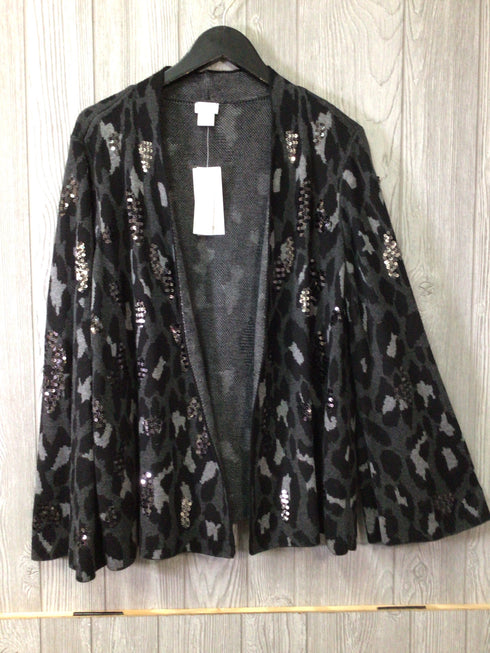 Chico's Cardigan Size X-Large Sequined New