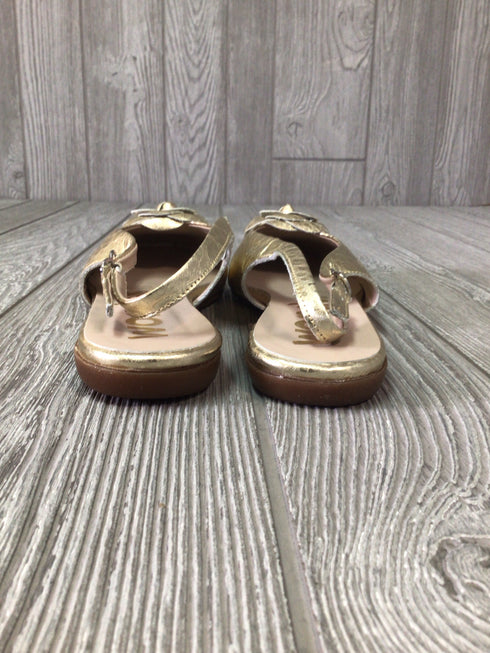 Wonders PEPA 40 Gold Slingbacks Size 39